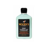 Woody's for Men 2-N-1 Shampoo and Conditioner cleanses and conditions hair with tea tree oil for a fresh, healthy look.