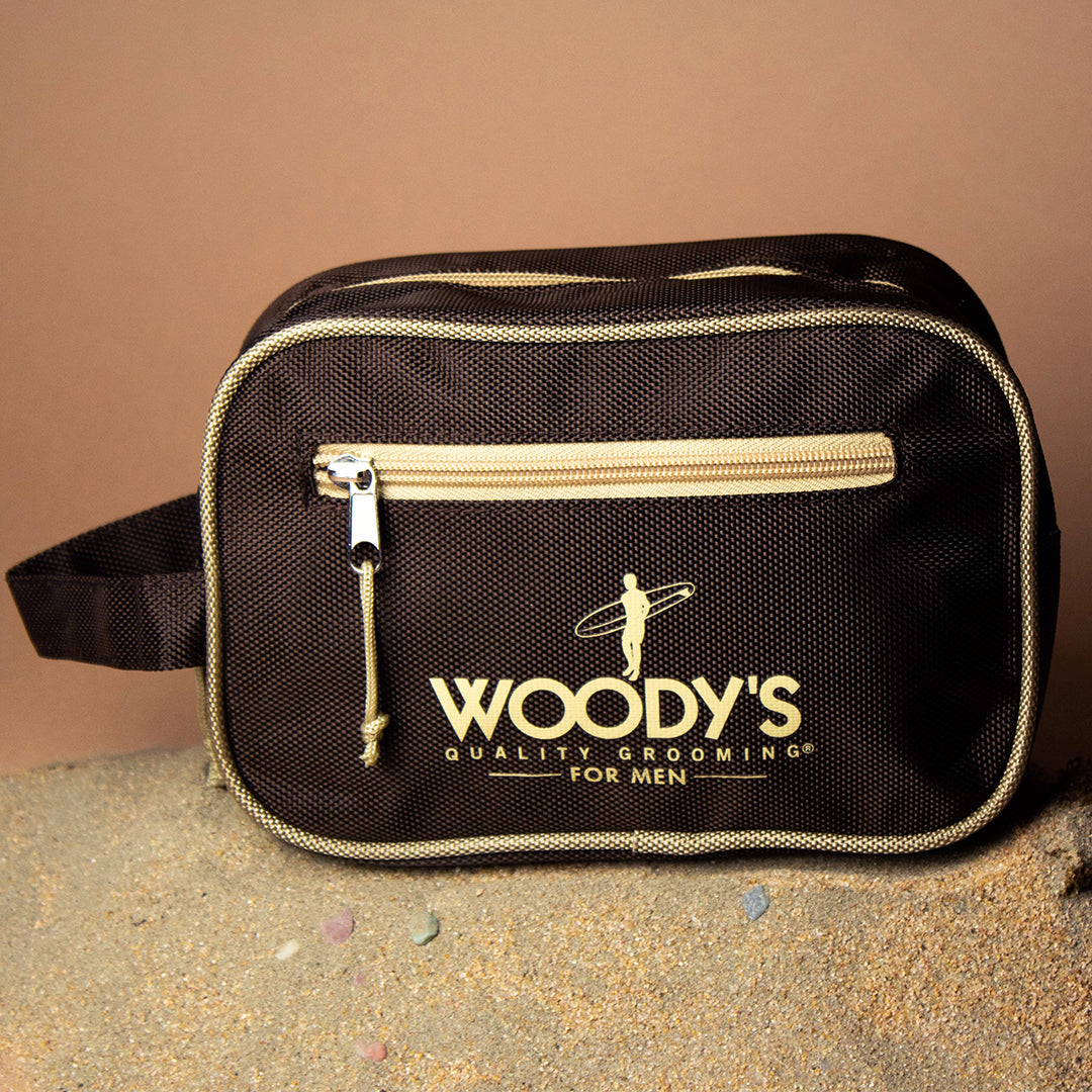 High-quality men’s toiletry bag with a stylish design, perfect for organizing grooming essentials on the go.