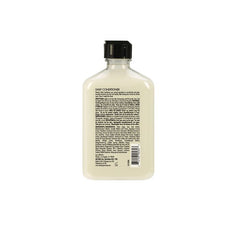 Woody's Daily Conditioner Back View featuring product details and ingredients for hydration and scalp nourishment.