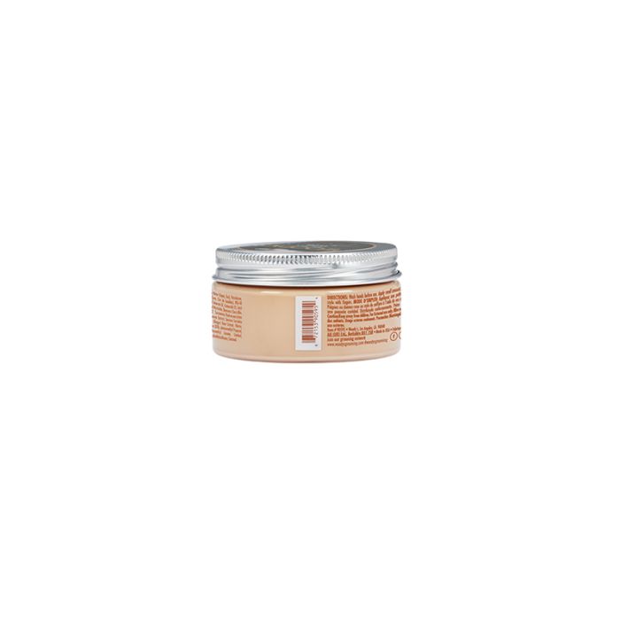 Woody's Web Styling Wax Back View with product details and barcode, designed for strong styling and a modern matte finish.