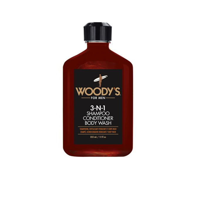 Woody's Shampoo Collection - Clean, Strengthen & Refresh
